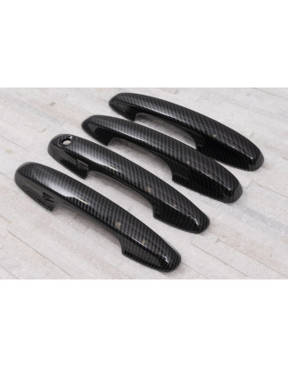 FORD FOCUS MK4 IV 2018+ RIVESTIMENTI CARBON PER MANIGLIE CON SENSORE (Cod. AP-51608_A4x4)