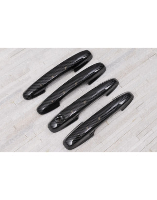 FORD FOCUS MK4 IV 2018+ RIVESTIMENTI CARBON PER MANIGLIE CON SENSORE (Cod. AP-51608_A4x4)