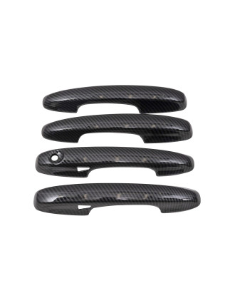 FORD FOCUS MK4 IV 2018+ RIVESTIMENTI CARBON PER MANIGLIE CON SENSORE (Cod. AP-51608_A4x4)