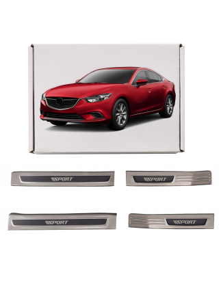MAZDA 6 III GJ 2012+ SUPERIORI INTERNI MODANATURE SOTTOPORTA (Cod. AP-51612_A4x4)