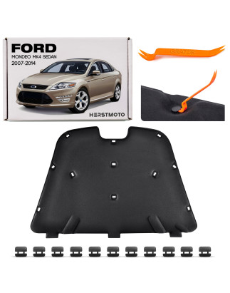 FORD MONDEO MK4 IV berlina 2007-2014 PANNELLO FONOASSORBENTE COFANO 1750331 (Cod. AP-51662_A4x4)
