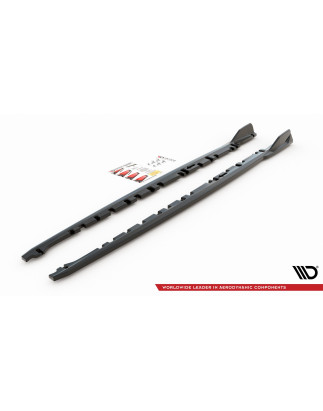 Diffusori minigonne V.3 for BMW 1 M-Pack/ M135i / 128ti F40  (Cod. M-BM-1-40-M-SD1G)