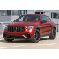 MERCEDES GLC COUPE C253 2019-2022 RESTYLING CON TELECAMERA MASCHERINA GT PANAMERICANA ARGENTO COMPAT