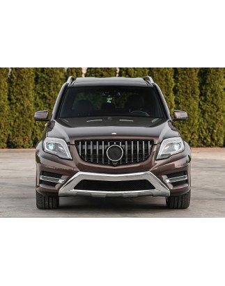 MERCEDES GLK X204 2012-2015 RESTYLING MASCHERINA GT PANAMERICANA ARGENTO CON TELECAMERA (Cod. AP-516