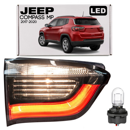 JEEP COMPASS II MP 2017-2020 PRE-RESTYLING FARO PORTELLONE POSTERIORE SINISTRA LED 55112685AB (Cod. 