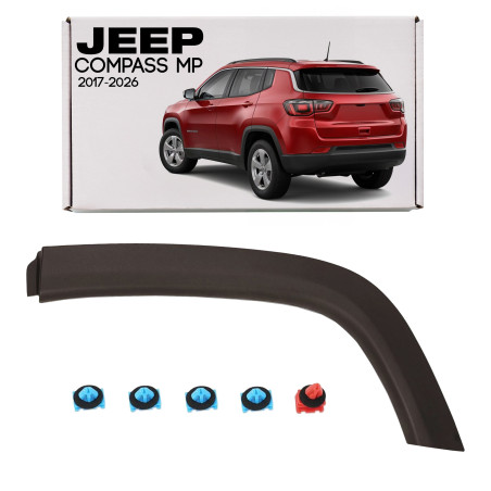 JEEP COMPASS II MP 2017-2026 MODANATURA PARAFANGO POSTERIORE SINISTRA PARTE POSTERIORE 5UP19RXFAC (C