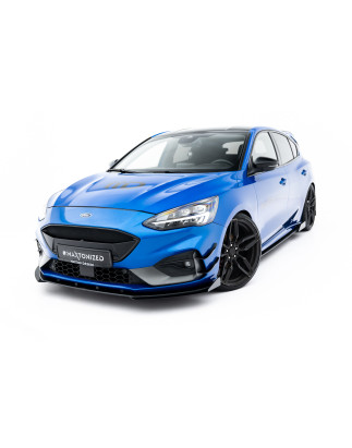 SPLITTER ANTERIORE street pro + Flaps Ford Focus ST / ST-Line Mk4 (Cod. M-FOFO4STCNC-FD1B+FSF1G)