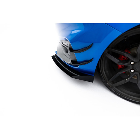 SPLITTER ANTERIORE street pro + Flaps Ford Focus ST / ST-Line Mk4 (Cod. M-FOFO4STCNC-FD1B+FSF1G)