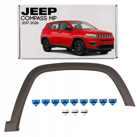 JEEP COMPASS II MP 2017-2026 MODANATURA ANTERIORE PARAFANGO DESTRA 5UP10RXFAB (Cod. AP-51776_A4x4)