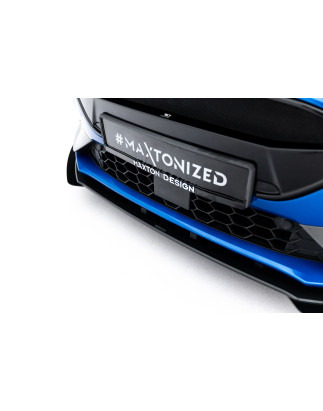 SPLITTER ANTERIORE street pro + Flaps Ford Focus ST / ST-Line Mk4 (Cod. M-FOFO4STCNC-FD1B+FSF1G)
