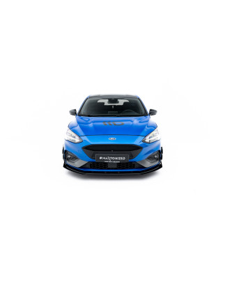 SPLITTER ANTERIORE street pro + Flaps Ford Focus ST / ST-Line Mk4 (Cod. M-FOFO4STCNC-FD1B+FSF1G)