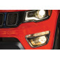 JEEP COMPASS II MP 2017-2020 MODANATURA ANTERIORE FARI FENDINEBBIA NERA SINISTRA 5UQ01RXFAB (Cod. AP