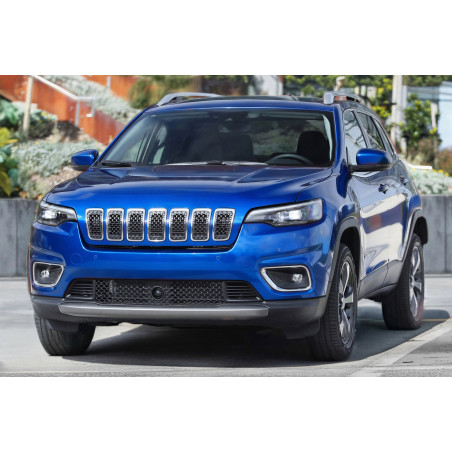 JEEP CHEROKEE V KL 2018-2023 RESTYLING MASCHERINA MASCHERINA INFERIORE PARAURTI ANTERIORE CON TAPPO 