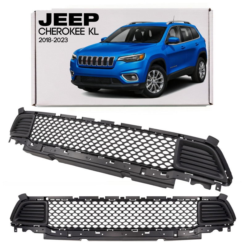 JEEP CHEROKEE V KL 2018-2023 RESTYLING MASCHERINA MASCHERINA INFERIORE PARAURTI ANTERIORE 68288044AB