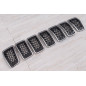 JEEP CHEROKEE V KL 2018-2023 RESTYLING INSERTI GRIGLIE GRIGLIA MASCHERINA ANTERIORE CROMATO 6FM74SZ0