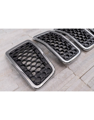 JEEP CHEROKEE V KL 2018-2023 RESTYLING INSERTI GRIGLIE GRIGLIA MASCHERINA ANTERIORE CROMATO 6FM74SZ0