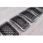 JEEP CHEROKEE V KL 2018-2023 RESTYLING INSERTI GRIGLIE GRIGLIA MASCHERINA ANTERIORE CROMATO 6FM74SZ0