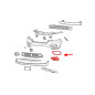JEEP CHEROKEE V KL 2018-2023 RESTYLING GRIGLIA PARAURTI FENDINEBBIA ANTERIORE SINISTRA 68287995AB (C
