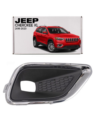 JEEP CHEROKEE V KL 2018-2023 RESTYLING GRIGLIA PARAURTI FENDINEBBIA ANTERIORE DESTRA 68287994AB (Cod