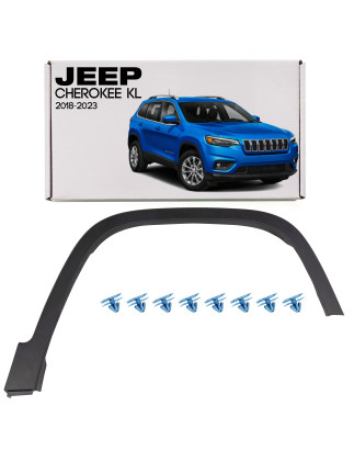 JEEP CHEROKEE V KL 2018-2023 RESTYLING MODANATURA PARAFANGO ANTERIORE DESTRA 6BF80TZZAC (Cod. AP-518