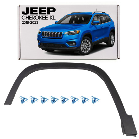 JEEP CHEROKEE V KL 2018-2023 RESTYLING MODANATURA PARAFANGO ANTERIORE SINISTRA 68315995AD (Cod. AP-5