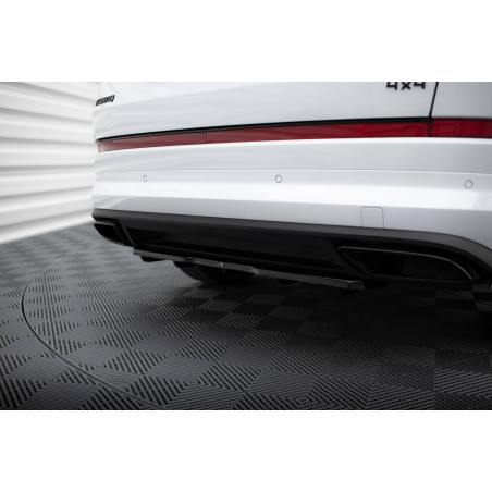 Splitter posteriore (con barre verticali) Skoda Kodiaq RS Mk1 / Mk1 Facelift (Cod. M-SK-KO-1-RS-RD1G