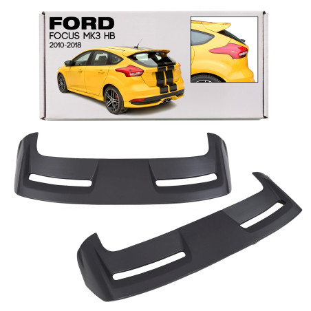 FORD FOCUS MK3 III HATCHBACK 2010-2018 SPOILER PORTELLONE BAGAGLIAIO (Cod. AP-51819_A4x4)