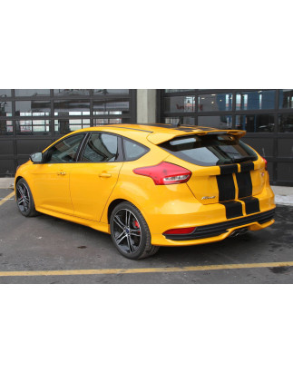 FORD FOCUS MK3 III HATCHBACK 2010-2018 SPOILER PORTELLONE BAGAGLIAIO (Cod. AP-51819_A4x4)