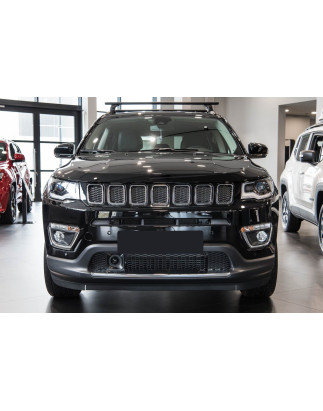 JEEP COMPASS II MP 2017-2020 PRE-RESTYLING GRIGLIE CORNICI MASCHERINA GRIGLIA CROMATO 68405259AA (Co
