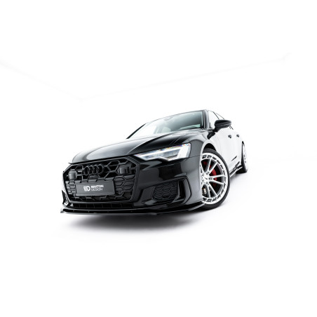 SPLITTER ANTERIORE V.1 Audi A6 S-Line / S6 C8 / C8 Facelift (Cod. M-AU-A6-C8-SLINE-FD1G)