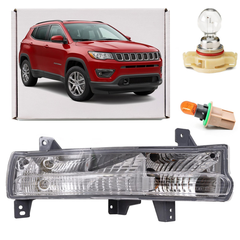 JEEP COMPASS II MP 2017-2020 PRE-RESTYLING INDICATORE DI DIREZIONE LUCE POSIZIONE IN PARAURTI DESTRO