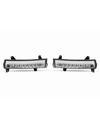 JEEP COMPASS II MP 2017-2020 PRE-RESTYLING LUCI DRL LED PER DIURNE DESTRO + SINISTRO CON INDICATORE 