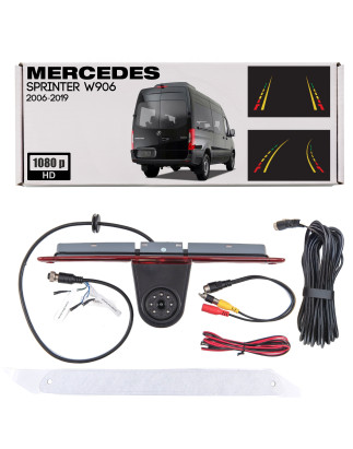 MERCEDES SPRINTER II W906 2006-2019 TELECAMERA POSTERIORE FULL HD DINAMICI LINEE NAD PORTE BAGAGLIAI