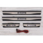 MAZDA 3 III BM BN 2015-2019 MODANATURE SOTTOPORTA LED (Cod. AP-51869_A4x4)