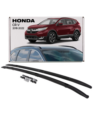 HONDA CR-V V 2018-2022 BARRE LONGITUDINALI TETTO NERI OEM (Cod. AP-51892_A4x4)
