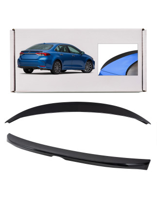 TOYOTA COROLLA XII E21 2019+ berlina SPOILER POSTERIORE NERO VERNICIATO PIANO BLACK (Cod. AP-51894_A