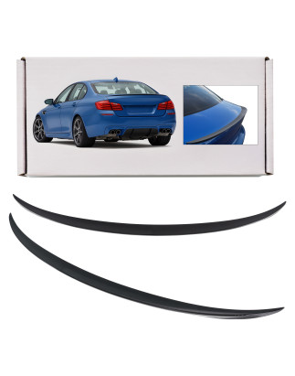 BMW SERIA 5 F10 2010-2017 SPOILER POSTERIORE NERO VERNICIATO PIANO BLACK KIT ESTETICO PER M-PACCHETT