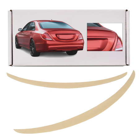 MERCEDES E-CLASS W213 2016-2018 VERSIONE AMG SPOILER PORTELLONE POSTERIORE (Cod. AP-51912_A4x4)