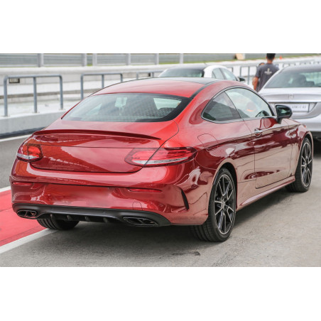 MERCEDES C-CLASS W205 2014-2021 SPOILER PORTELLONE POSTERIORE (Cod. AP-51914_A4x4)