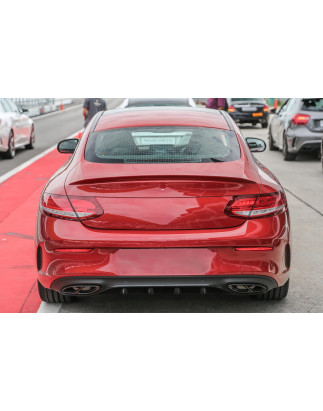 MERCEDES C-CLASS W205 2014-2021 SPOILER PORTELLONE POSTERIORE (Cod. AP-51914_A4x4)