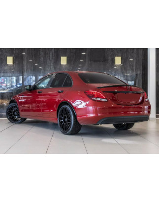 MERCEDES C-CLASS W205 2014-2019 SPOILER PORTELLONE POSTERIORE (Cod. AP-51915_A4x4)