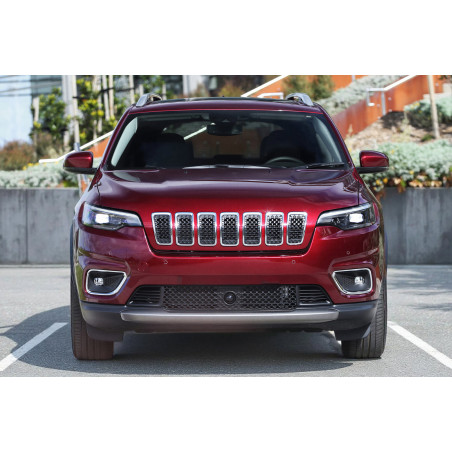 JEEP CHEROKEE V KL 2018-2023 RESTYLING PARAURTI ANTERIORE INFERIORE 68287975AB (Cod. AP-51918_A4x4)