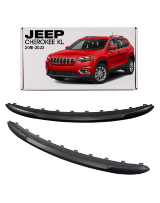 JEEP CHEROKEE V KL 2018-2023 RESTYLING SPOILER ANTERIORE PARAURTI NERO 6DE39TZZAA (Cod. AP-51919_A4x