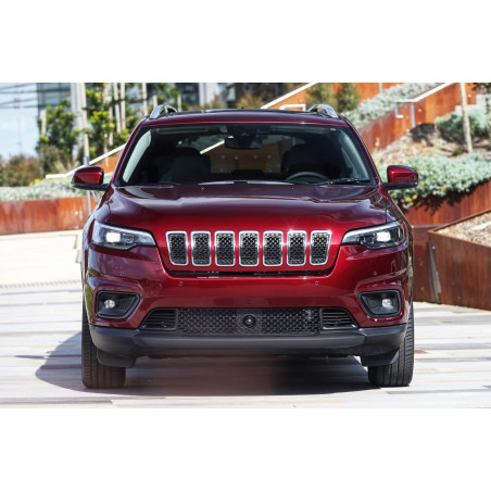 JEEP CHEROKEE V KL 2018-2023 RESTYLING SPOILER ANTERIORE PARAURTI NERO 6DE39TZZAA (Cod. AP-51919_A4x