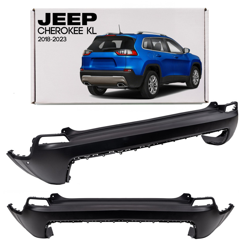 JEEP CHEROKEE V KL 2018-2023 RESTYLING PARAURTI POSTERIORE SUPERIORE 68407957AA (Cod. AP-51925_A4x4)
