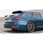 Splitter posteriore (con barre verticali) Audi A6 S-Line C8 (Cod. M-AU-A6-C8-SLINE-RD1G+RD2G)