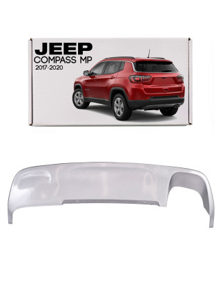 JEEP COMPASS II MP 2017-2020 PRE-RESTYLING PARAURTI POSTERIORE INFERIORE ARGENTO 5SY44TZZAB (Cod. AP
