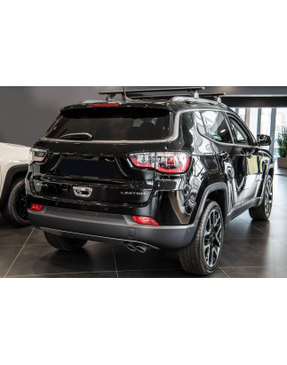 JEEP COMPASS II MP 2017-2020 PRE-RESTYLING PARAURTI POSTERIORE INFERIORE ARGENTO 5SY44TZZAB (Cod. AP