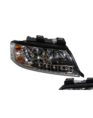 Fari Day Light Audi A6 C5 99-00 (Cod. E-FAAU038)