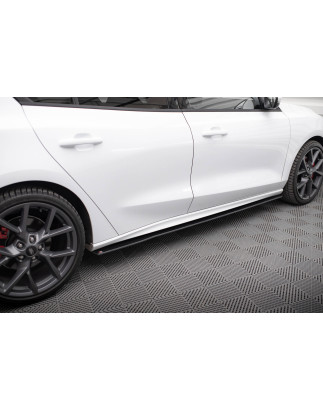 Diffusori minigonne street pro Ford Focus ST / ST-Line Mk4 (Cod. M-FOFO4STCNC-SD1B)